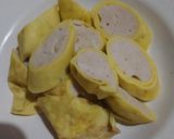 Foto langkah ke 7 dari resep Chiken egg roll.