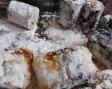 Hình bước làm 1 của món Sushi lươn chiên giòn