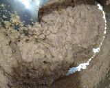 A picture of step 5 of Chocolate Sooji Halwa.