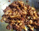A picture of step 6 of Masala cauliflower.