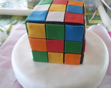 Foto del paso 10 de la receta: Tarta cubo de Rubik