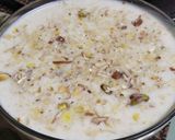 A picture of step 7 of Meethi sevaiya.