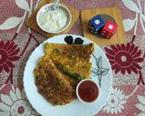 A picture of step 3 of Healthy Lauki Chilla or Bottle Gourd Pancake.