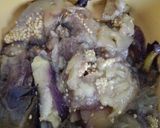 A picture of step 5 of Brinjal (egg plant) Bharta with Rice.