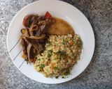 Foto del paso 5 de la receta: Mote con papa.