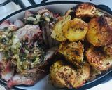 Foto del paso 7 de la receta: BONDIOLA DE CERDO (con verdeos) Y PAPAS CROCANTES🤩😋🥳👏