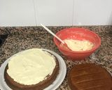 Foto del paso 14 de la receta Carrot cake con frosting de chocolate blanco