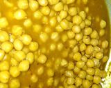 A picture of step 2 of Channa chaat #iftardiaries.