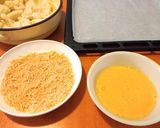 Sütőben sült, ropogós rántott karfiol recept fázis 2 fotója