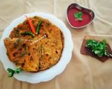 A picture of step 5 of Methi Paratha.