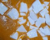 A picture of step 6 of Dhaba Style Jain Paneer Butter Masala.
