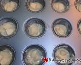 Αλμυρά muffins με λιωμένη καρδιά τυριών και ζαμπόν φωτογραφία βήματος 17