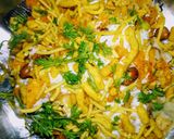 बटाटा बर्ड बास्केट चाट (bird basket chaat recipe in marathi) रेसिपी स्टेप 12 फोटो 