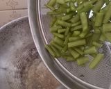 A picture of step 3 of Garlic Cluster beans.