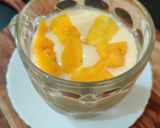 A picture of step 3 of Mango Milk Shake with Vanilla Ice Cream.