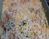 Foto del paso 4 de la receta Pastel de brócoli, puerros y salmón a la mostaza