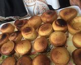A picture of step 2 of Delicious vanilla cakes🥯🥖🍞.