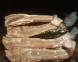 A picture of step 1 of Baked Beans of the Plains.
