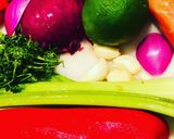 Foto del paso 1 de la receta: Sopa de Salmón Rocoto con Aguacate (Spicy Salmón Soup)