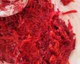 A picture of step 2 of Beetroot sandwich.