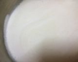 A picture of step 4 of Coconut milk sago with mango.