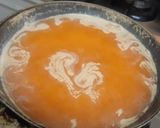 A picture of step 4 of Orange Tang Ice cream.