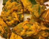 Spinach pakora recipe step 3 photo