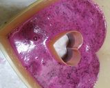 Foto langkah ke 4 dari resep Puding buah naga kelapa.
