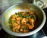Piyazi bhindhi chicken recipe step 8 photo