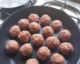 Foto del paso 3 de la receta: Albóndigas en salsa de tomate y crema