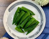 夏季清爽涼拌秋葵的食譜步驟4照片