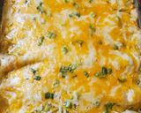 A picture of step 8 of Cream Cheese Enchiladas.