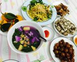 Hình bước làm 6 của món Canh Khoai tím Kỳ Anh