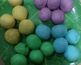 Foto langkah ke 3 dari resep Klepon pelangi anti mainstream.