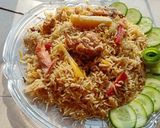 A picture of step 6 of Chicken pulao (mix veg's).