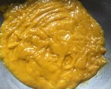 A picture of step 4 of Mango Kheer and Puri.
