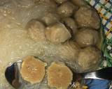 76🍒 Bakso sapi membal2 xtra tepung langkah memasak 8 foto