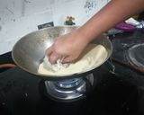 A picture of step 5 of Karari Rumali Roti.