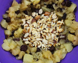 Foto del paso 3 de la receta: 🍎Persianitas de manzana, pasas de uva y frutos secos 🍎#Sintacc, sin azúcar ni edulcorante