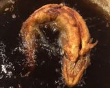 A picture of step 3 of California Farm Deep Fried Trout and Sizzling Rice Soup.