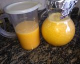 Foto del paso 3 de la receta: Licuado de piña, mandarina y banana🍌🍍🍊