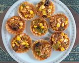 A picture of step 3 of Canapes chaat.