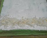 Foto langkah ke 7 dari resep Swiss Roll Pandan Keju #pr_adakejunya.