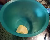 Foto del paso 3 de la receta: Volteado de frutas🥯🍎🍍🍒