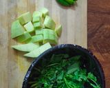 A picture of step 1 of Chilli mango margarita.