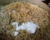 A picture of step 6 of Gurr ke rice.