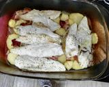 Foto del paso 3 de la receta: Filetes de gallo con patatas y bacon