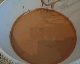 A picture of step 4 of Nutella cakes.