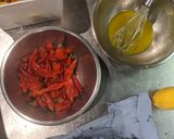 A picture of step 5 of MSM squash salad.
