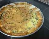 Foto del paso 5 de la receta: Quiche de espárragos y champiñones